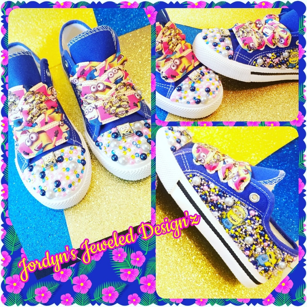 Custom designed Minions shoes